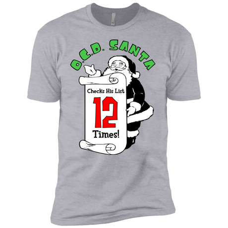T-Shirts Heather Grey / YXS OCD Santa Boys Premium T-Shirt