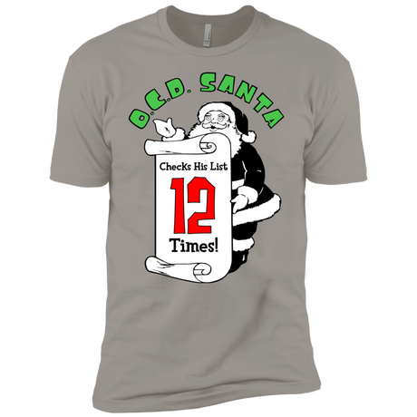 T-Shirts Light Grey / YXS OCD Santa Boys Premium T-Shirt