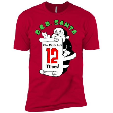 T-Shirts Red / YXS OCD Santa Boys Premium T-Shirt