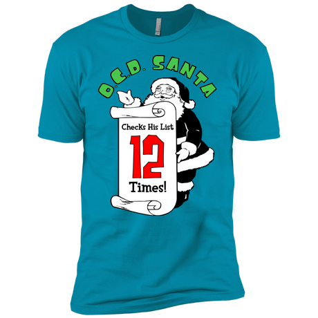 T-Shirts Turquoise / YXS OCD Santa Boys Premium T-Shirt