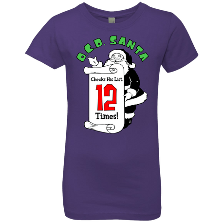 T-Shirts Purple Rush / YXS OCD Santa Girls Premium T-Shirt