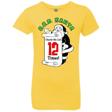 T-Shirts Vibrant Yellow / YXS OCD Santa Girls Premium T-Shirt