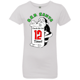 T-Shirts White / YXS OCD Santa Girls Premium T-Shirt