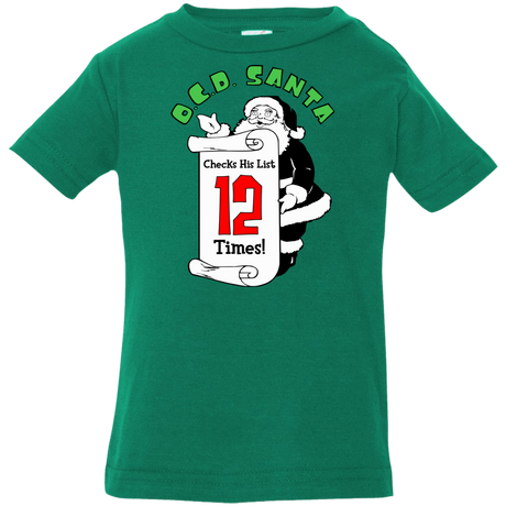 T-Shirts Kelly / 6 Months OCD Santa Infant Premium T-Shirt