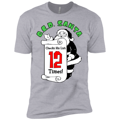 T-Shirts Heather Grey / X-Small OCD Santa Men's Premium T-Shirt