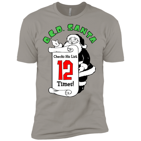 T-Shirts Light Grey / X-Small OCD Santa Men's Premium T-Shirt
