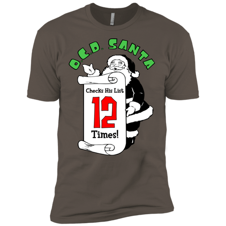 T-Shirts Warm Grey / X-Small OCD Santa Men's Premium T-Shirt