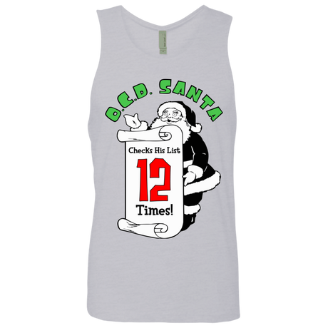 T-Shirts Heather Grey / Small OCD Santa Men's Premium Tank Top