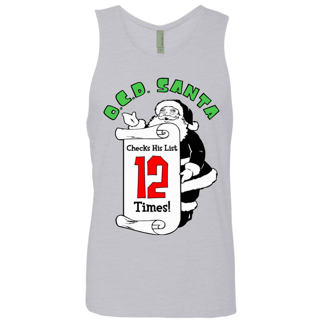 T-Shirts Heather Grey / Small OCD Santa Men's Premium Tank Top