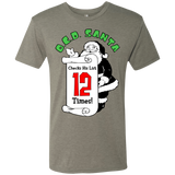 T-Shirts Venetian Grey / Small OCD Santa Men's Triblend T-Shirt