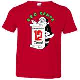 T-Shirts Red / 2T OCD Santa Toddler Premium T-Shirt