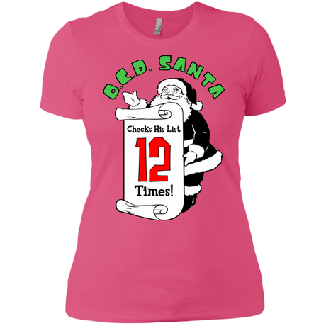 T-Shirts Hot Pink / X-Small OCD Santa Women's Premium T-Shirt