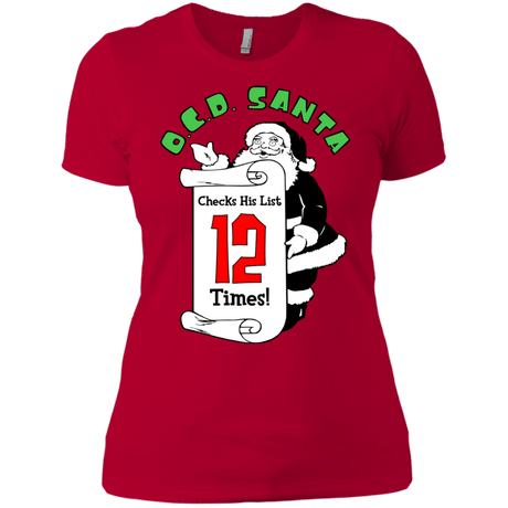 T-Shirts Red / X-Small OCD Santa Women's Premium T-Shirt