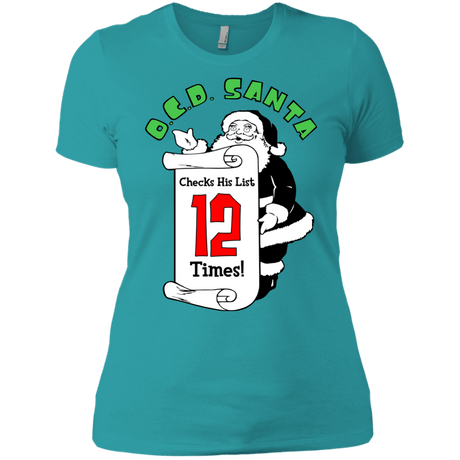 T-Shirts Tahiti Blue / X-Small OCD Santa Women's Premium T-Shirt
