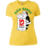 T-Shirts Vibrant Yellow / X-Small OCD Santa Women's Premium T-Shirt