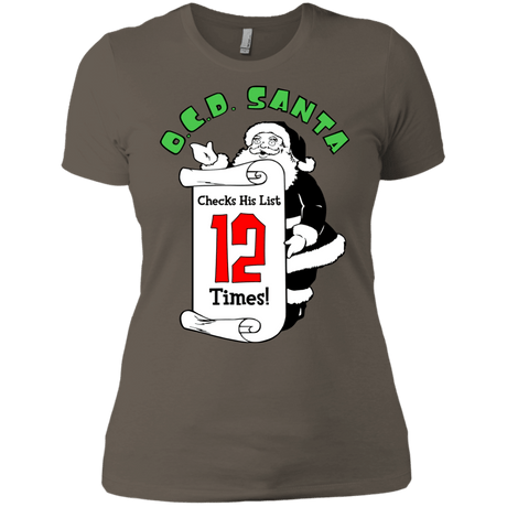 T-Shirts Warm Grey / X-Small OCD Santa Women's Premium T-Shirt