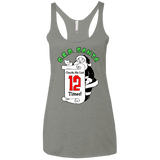 T-Shirts Venetian Grey / X-Small OCD Santa Women's Triblend Racerback Tank