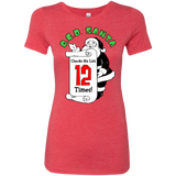 T-Shirts Vintage Red / Small OCD Santa Women's Triblend T-Shirt