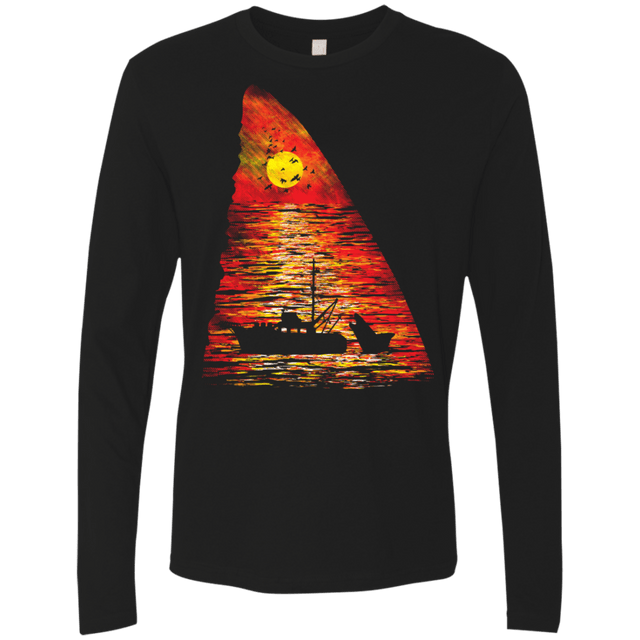 T-Shirts Black / S Ocean Predator Men's Premium Long Sleeve