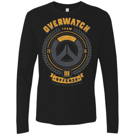 T-Shirts Black / Small Offense Team Men's Premium Long Sleeve