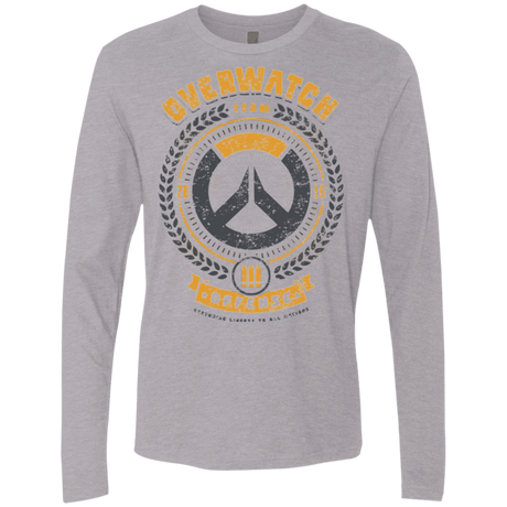 T-Shirts Heather Grey / Small Offense Team Men's Premium Long Sleeve