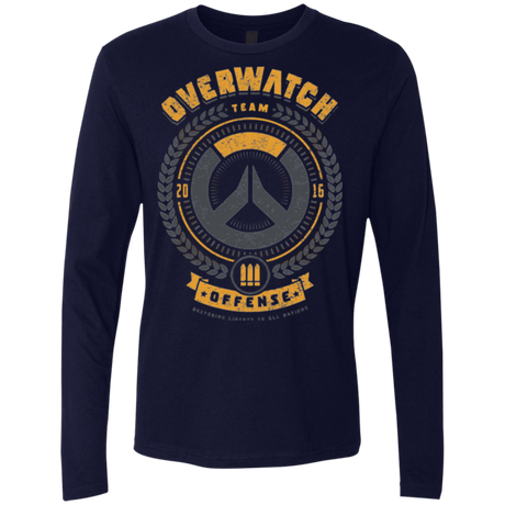 T-Shirts Midnight Navy / Small Offense Team Men's Premium Long Sleeve
