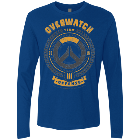 T-Shirts Royal / Small Offense Team Men's Premium Long Sleeve