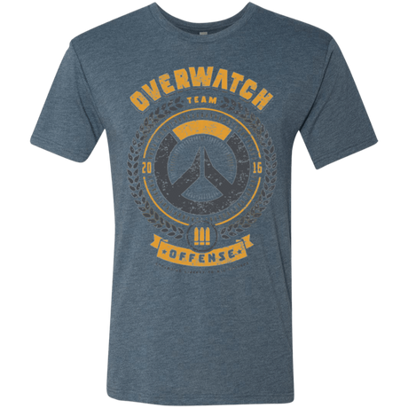 T-Shirts Indigo / Small Offense Team Men's Triblend T-Shirt