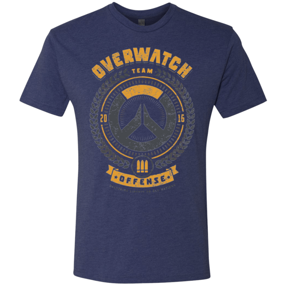 T-Shirts Vintage Navy / Small Offense Team Men's Triblend T-Shirt