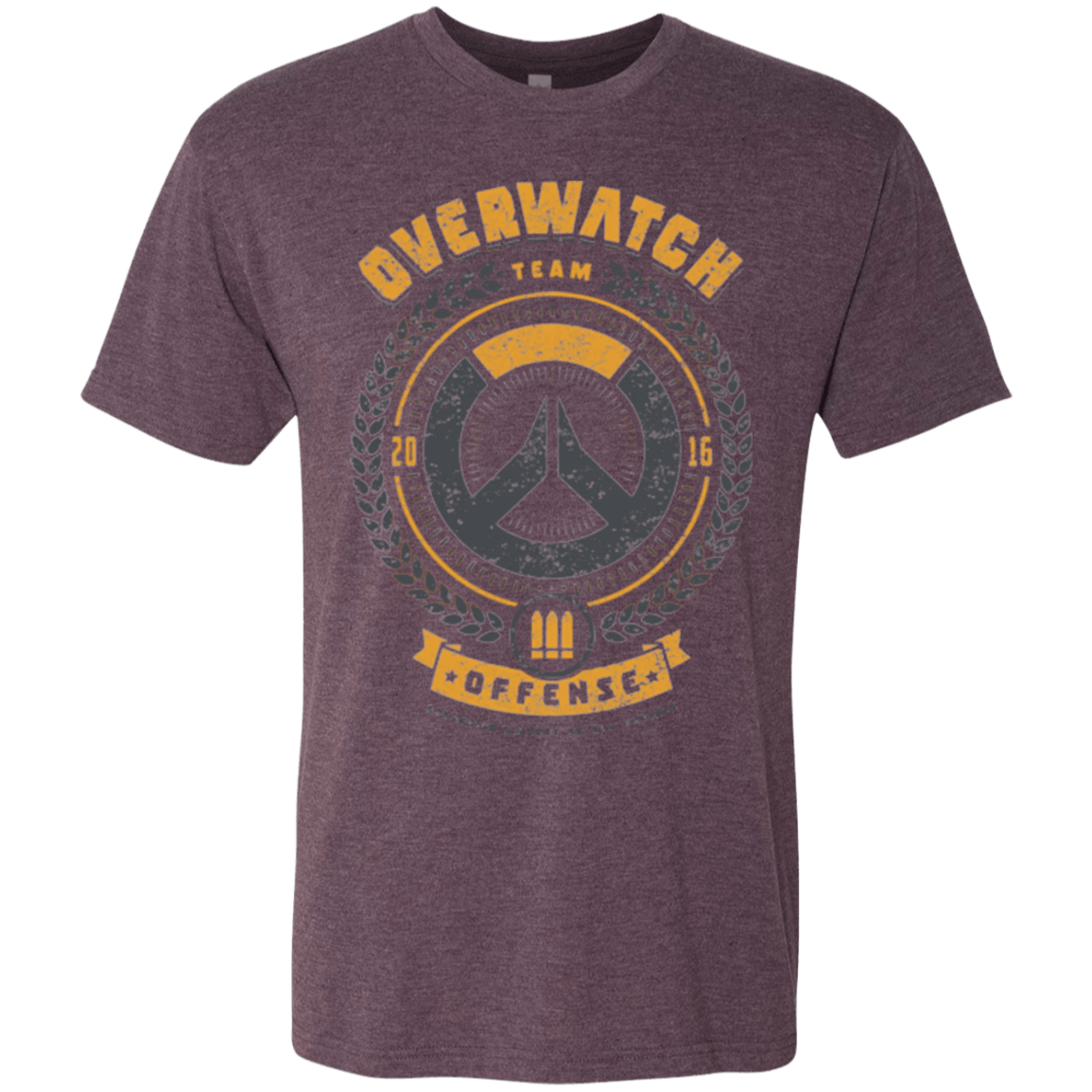 T-Shirts Vintage Purple / Small Offense Team Men's Triblend T-Shirt