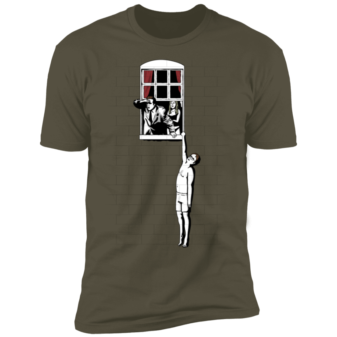 T-Shirts Military Green / S Office Affair Men's Premium T-Shirt