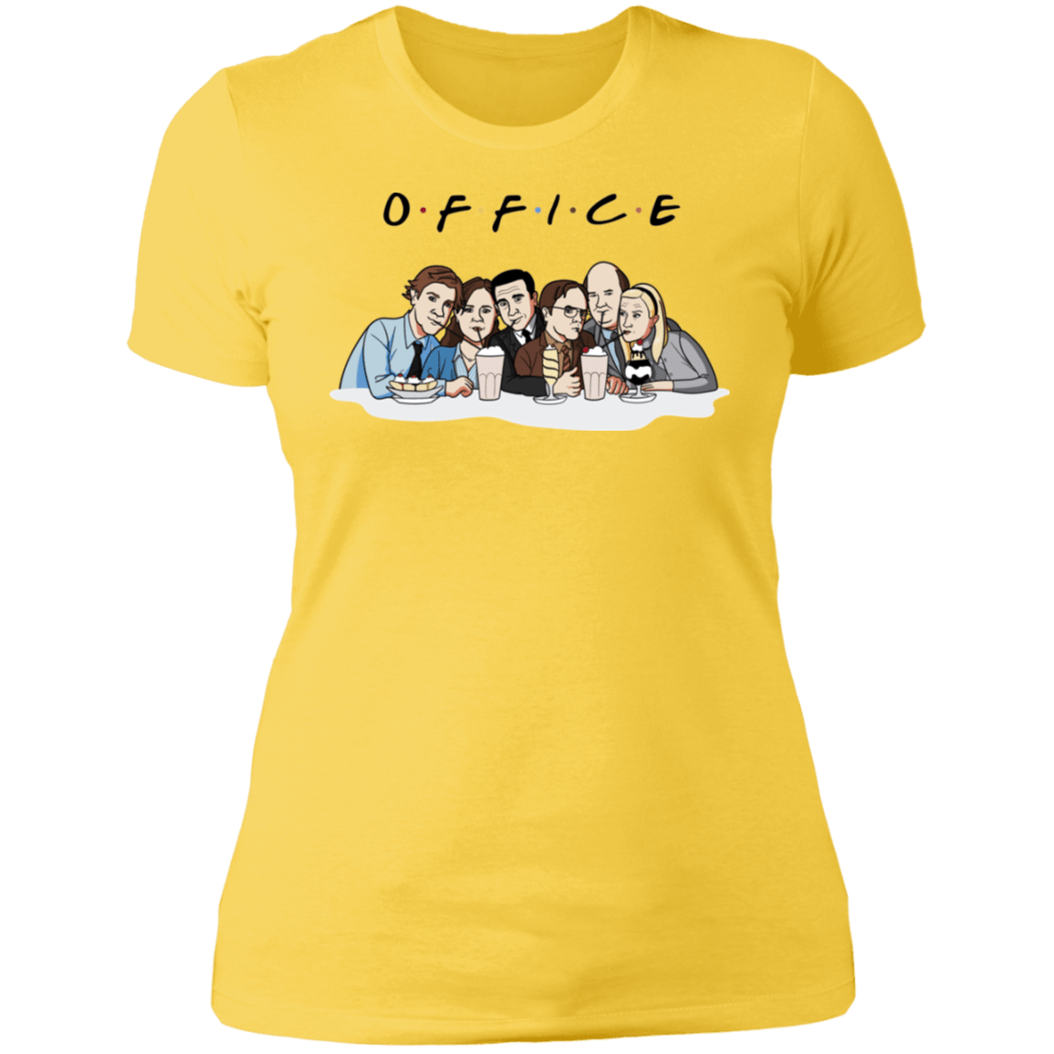 T-Shirts Vibrant Yellow / S OFFICE Women's Premium T-Shirt