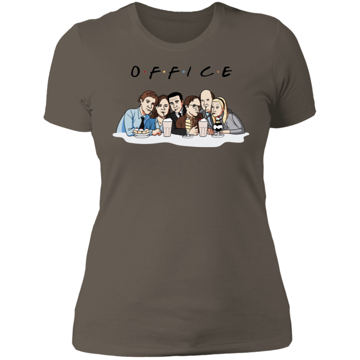 T-Shirts Warm Grey / S OFFICE Women's Premium T-Shirt