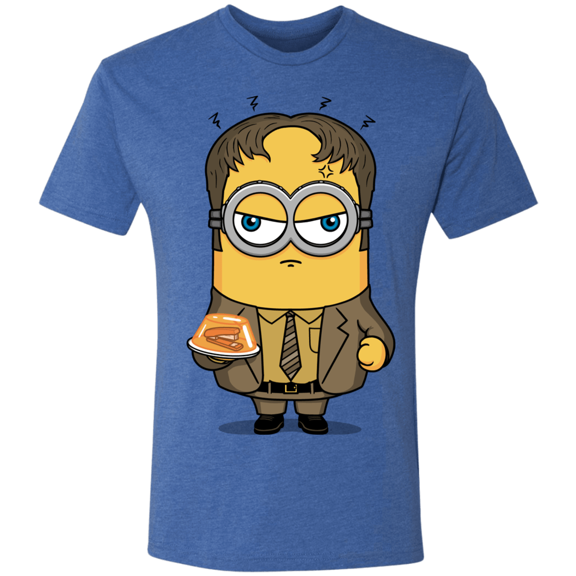 T-Shirts Vintage Royal / S Office Worker Men's Triblend T-Shirt