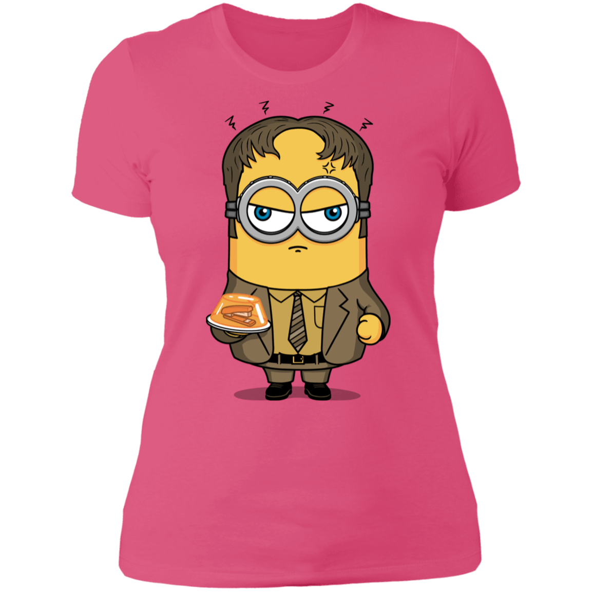 T-Shirts Hot Pink / S Office Worker Women's Premium T-Shirt