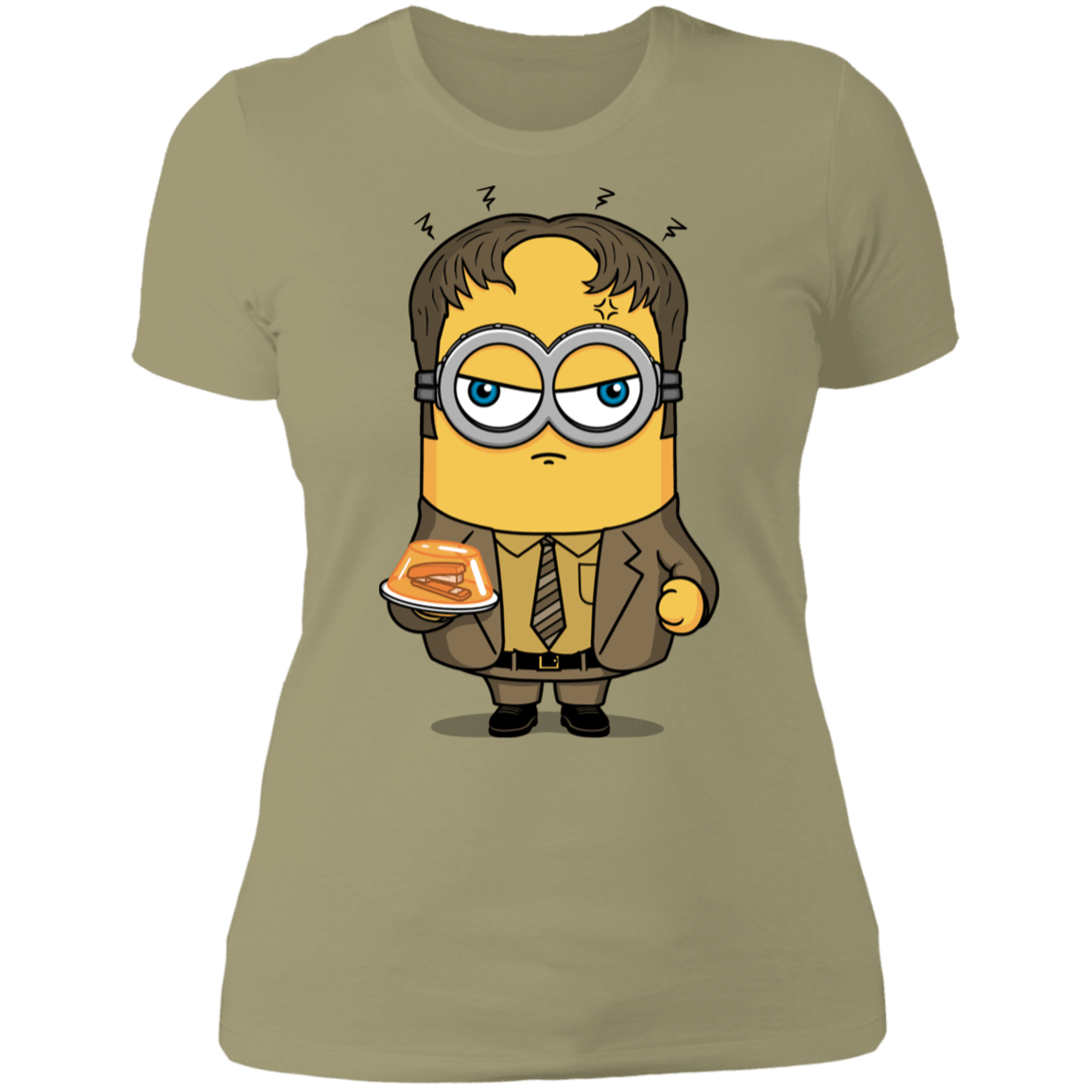 T-Shirts Light Olive / S Office Worker Women's Premium T-Shirt