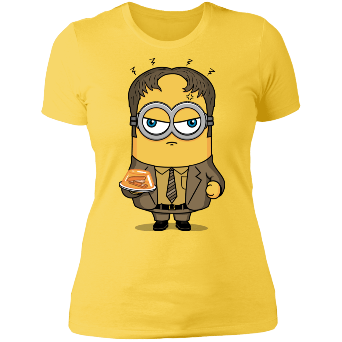 T-Shirts Vibrant Yellow / S Office Worker Women's Premium T-Shirt