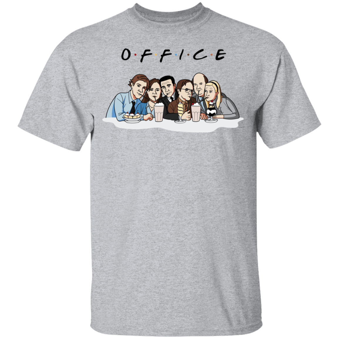 T-Shirts Sport Grey / YXS OFFICE Youth T-Shirt