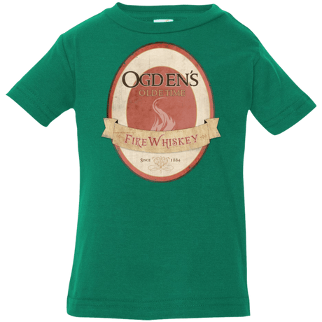 T-Shirts Kelly / 6 Months Ogdens Fire Whiskey Infant PremiumT-Shirt