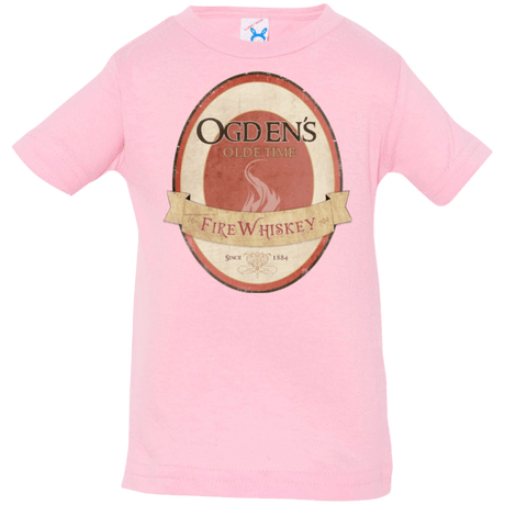 T-Shirts Pink / 6 Months Ogdens Fire Whiskey Infant PremiumT-Shirt