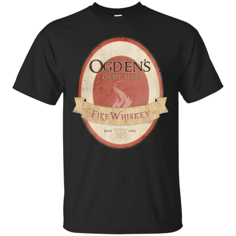T-Shirts Black / Small Ogdens Fire Whiskey T-Shirt