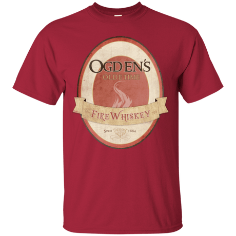 T-Shirts Cardinal / Small Ogdens Fire Whiskey T-Shirt