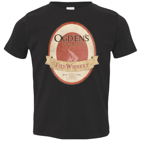 T-Shirts Black / 2T Ogdens Fire Whiskey Toddler Premium T-Shirt