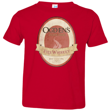 T-Shirts Red / 2T Ogdens Fire Whiskey Toddler Premium T-Shirt