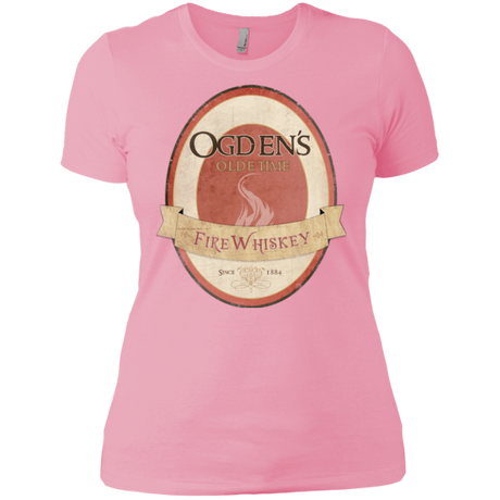 T-Shirts Light Pink / X-Small Ogdens Fire Whiskey Women's Premium T-Shirt