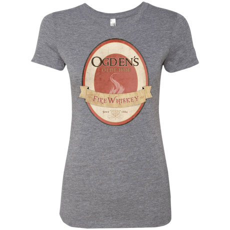 T-Shirts Premium Heather / Small Ogdens Fire Whiskey Women's Triblend T-Shirt