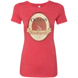 T-Shirts Vintage Red / Small Ogdens Fire Whiskey Women's Triblend T-Shirt