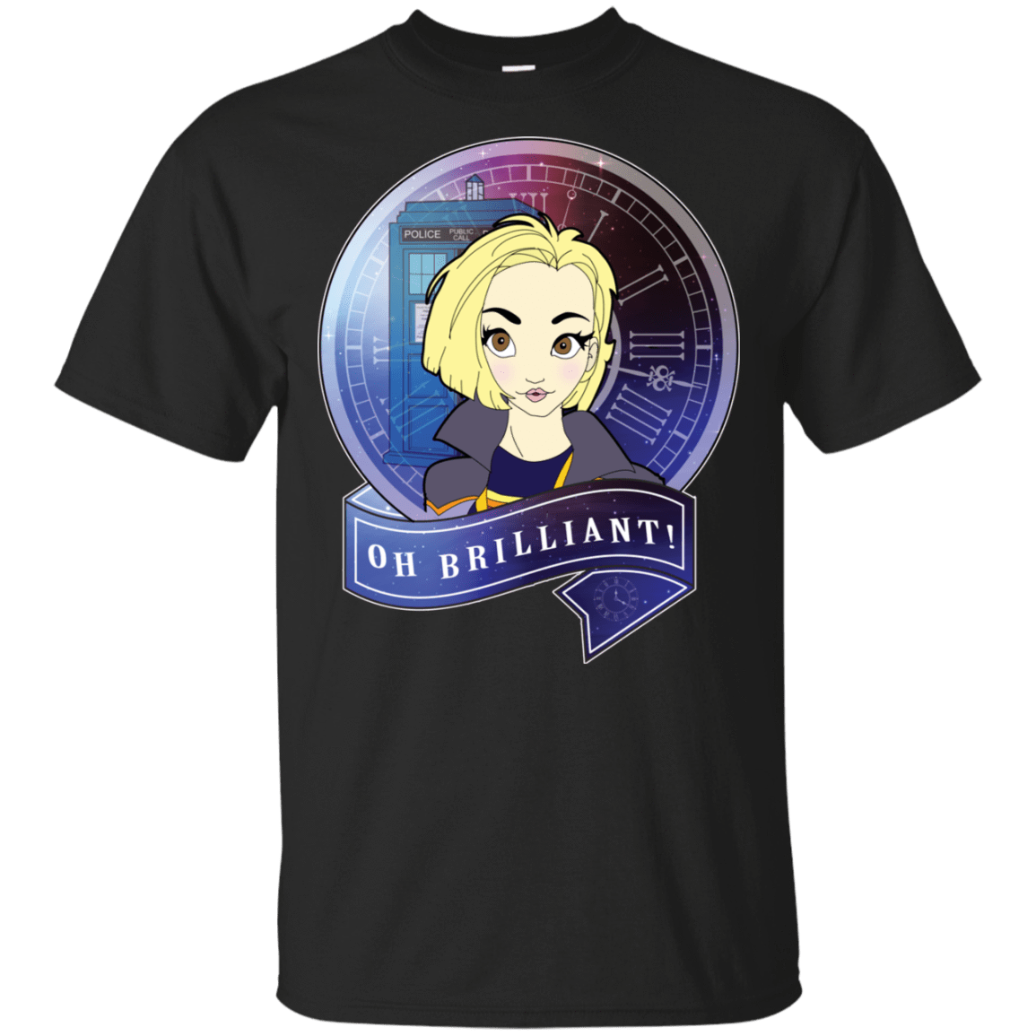 T-Shirts Black / S Oh Brilliant 13th Doctor T-Shirt