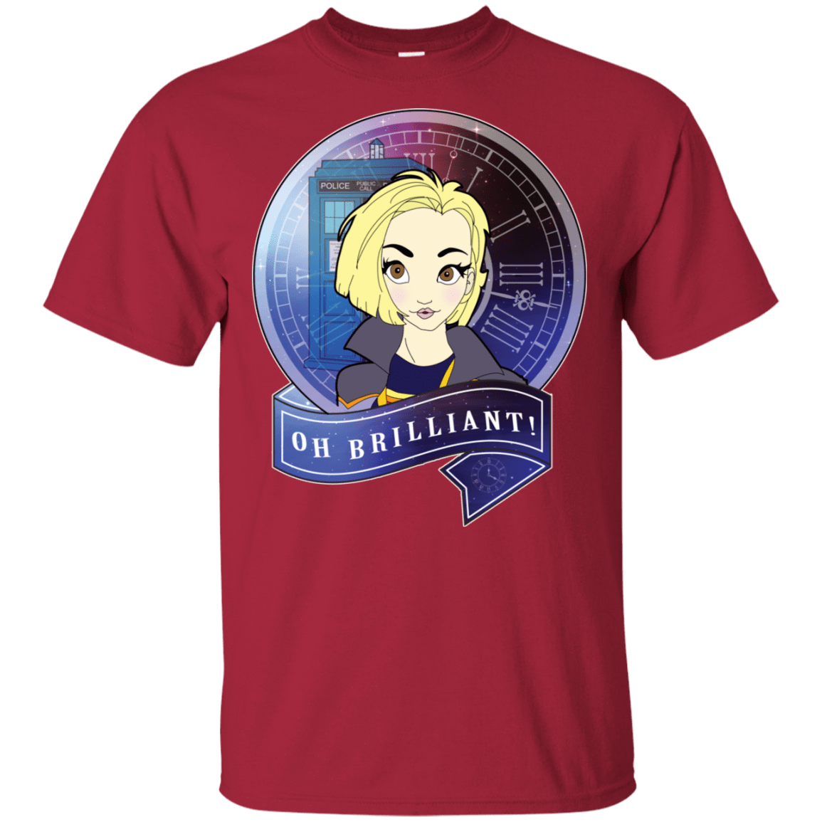 T-Shirts Cardinal / S Oh Brilliant 13th Doctor T-Shirt
