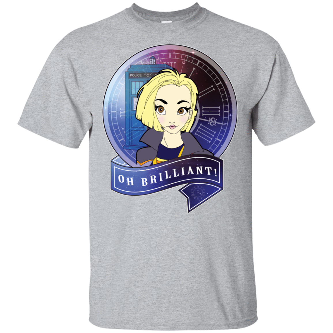 T-Shirts Sport Grey / S Oh Brilliant 13th Doctor T-Shirt